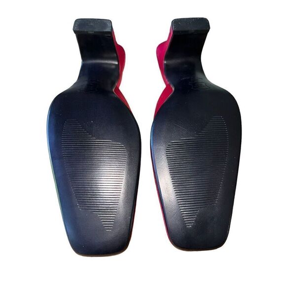 Worthington Red Fabric Square Toe Heels Womens Size 10 NEW - Picture 9 of 11